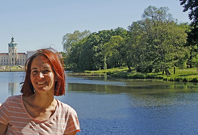 Vor dem Charlottenburger Schloss