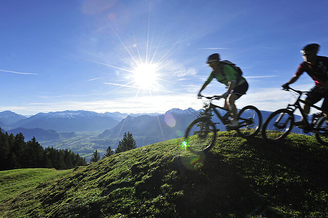 Mountainbiken in Liechtenstein
