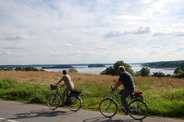 Insel Alsen, Fahrrad fahren