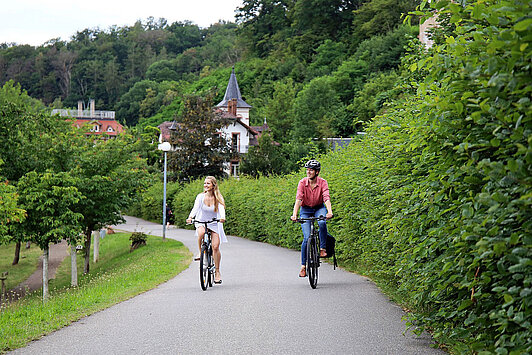 Radfahren im sächsischen Burgenland Sächsisches Burgenland