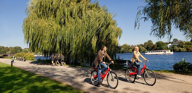 Hamburg: Citytouren per Velo