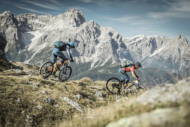 Mountainbiken rund um die Drei Zinnen