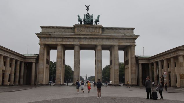 Blick aufs Brandenburger Tor