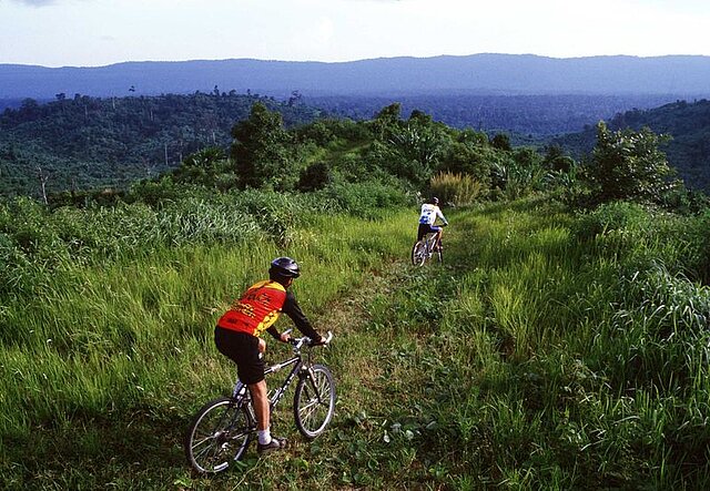 Das Land des Lächelns per Bike